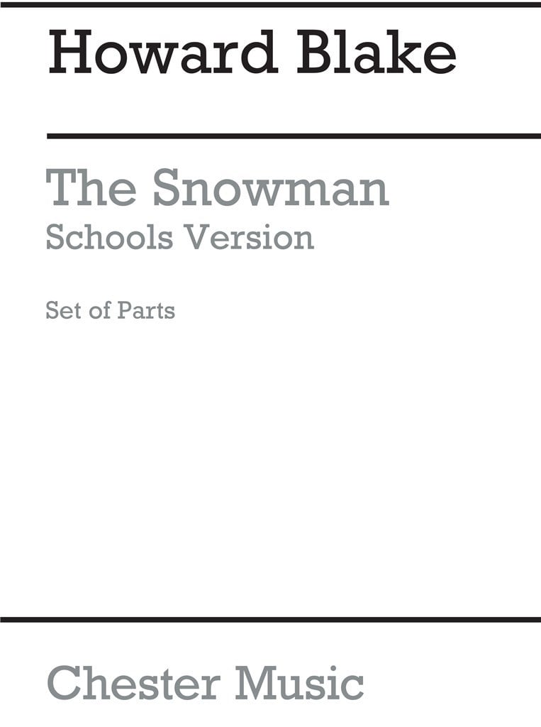 The Snowman - Schools Version